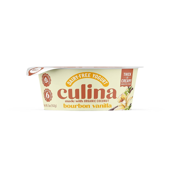 Culina Bourbon Vanilla Coconut Yogurt, 5oz.