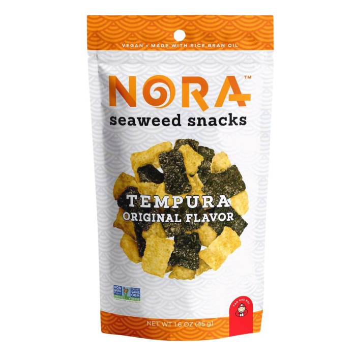 Nora Snacks Tempura Original Flavor, 1.6oz.