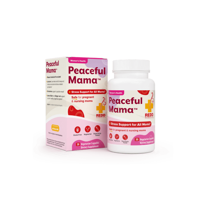 Redd Remedies Peaceful Mama 30 Vegetarian Capsules