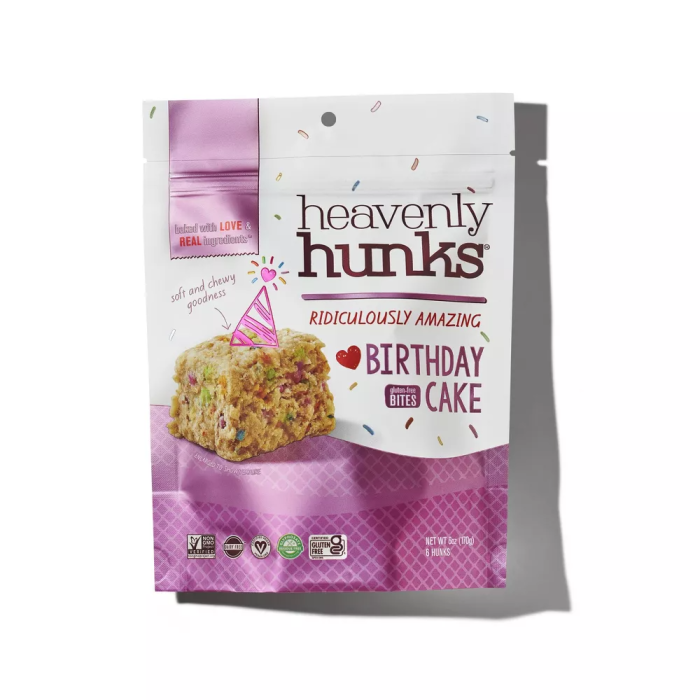 Heavenly Hunks Birthday Cake Bites, 6oz.