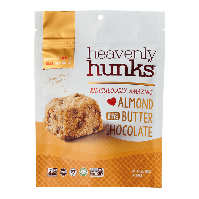 Heavenly Hunks Almond Butter Chocolate Cookies, 6oz.