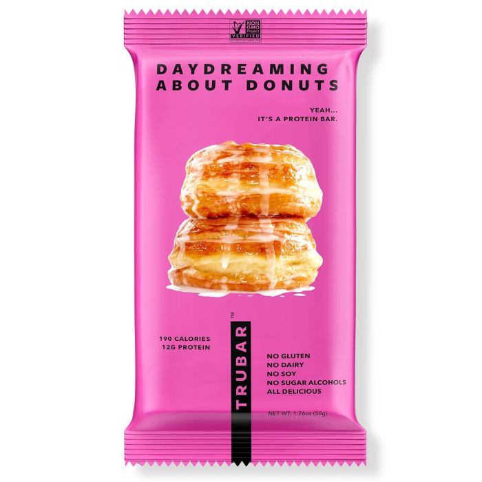 Trubar Daydreaming About Donuts Protein Bar, 1.76oz.