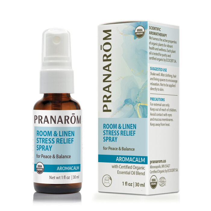 Pranarom Aromacalm Stress Relief Room & Linen Spray, 1 fl. oz.