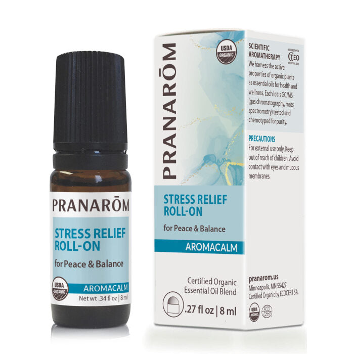 Pranarom Aromacalm Stress Relief Roll-On, 1 fl. oz.