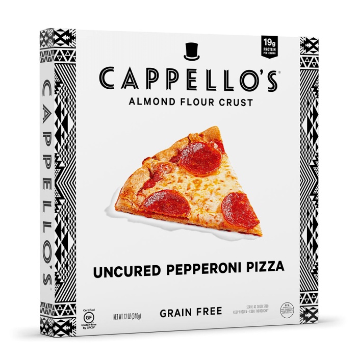 Cappello's Uncured Pepperoni Pizza, 12oz.