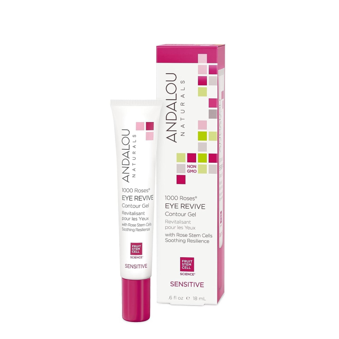 Andalou Naturals 1000 Roses Eye Revive Contour Gel, 0.6 fl. oz.