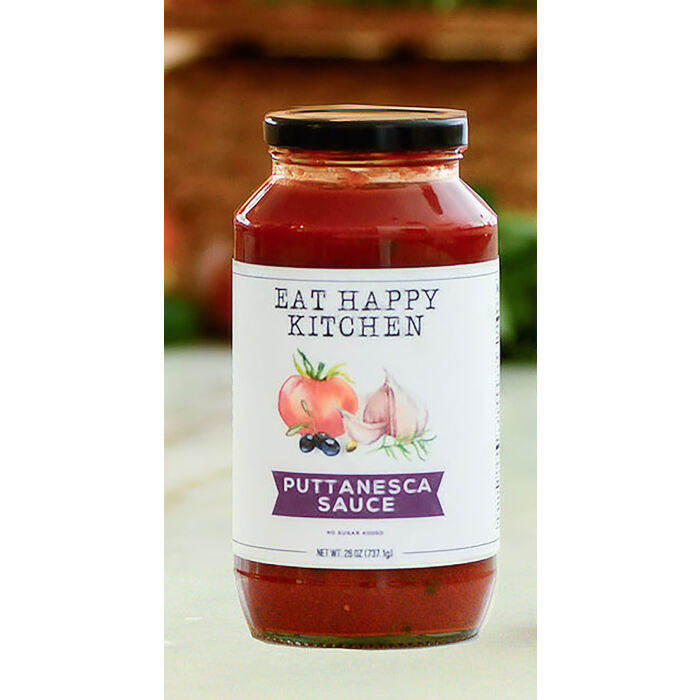 Eat Happy Kitchen Sauce Puttanesca, 26oz.