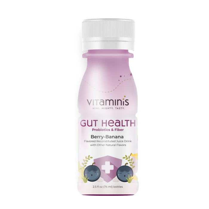 Vitaminis Gut Health Berry-Banana, 2.5oz.