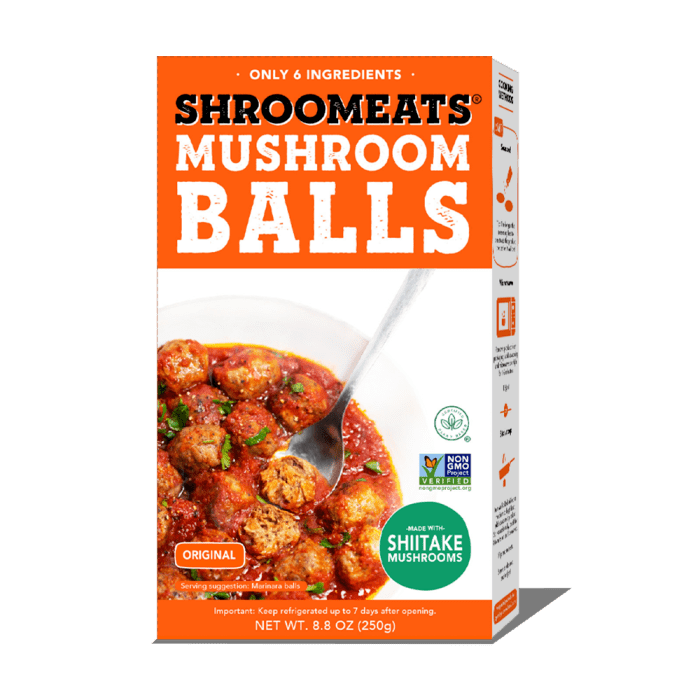 Shroomeats Mushroom Balls, 8.8oz.