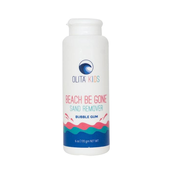 Olita Beach Be Gone Bubble Gum Kids Sand Remover, 6oz.