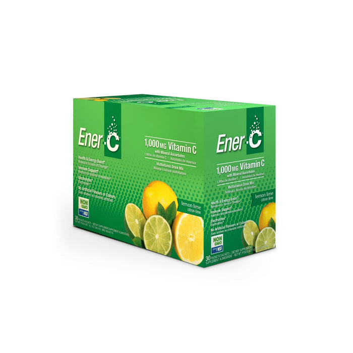 Ener-C Vitamin Lemon Lime Multivitamin Drink Mix, 30 Counts