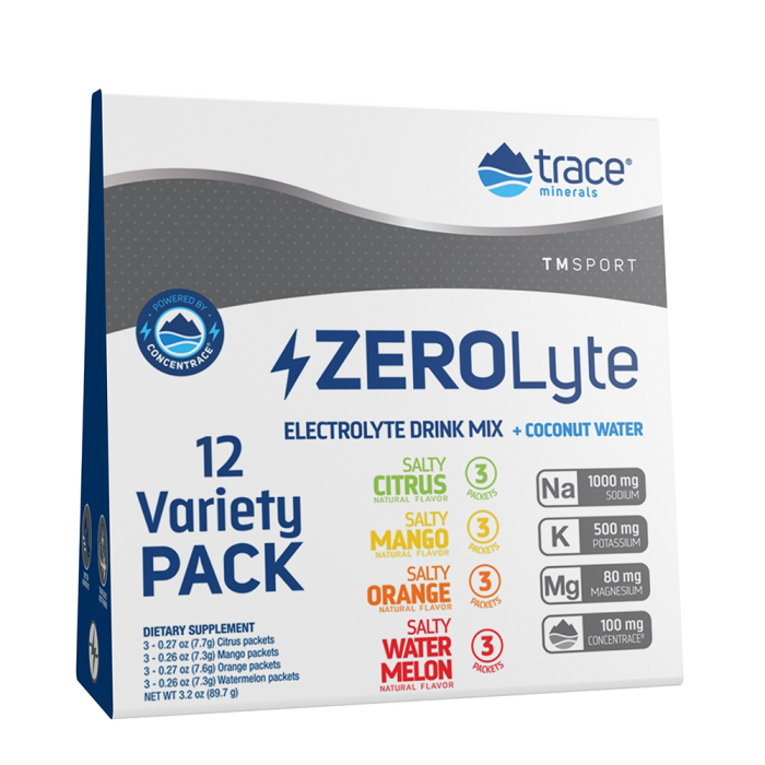 Trace Minerals ZEROLyte, 12 Count