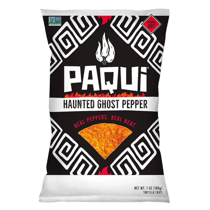 Paqui Haunted Ghost Pepper Chips, 7oz.