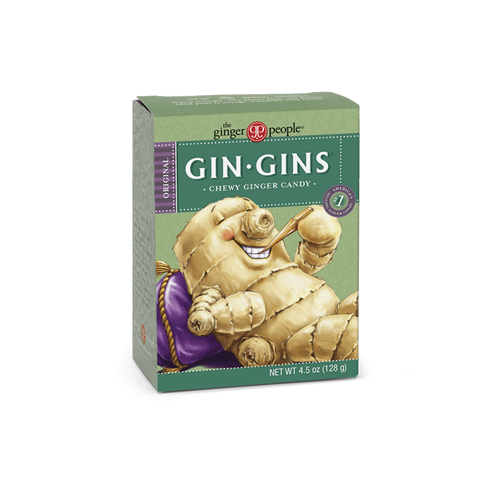 The Ginger People Gin Gins Original Ginger Chews, 4.5 oz.