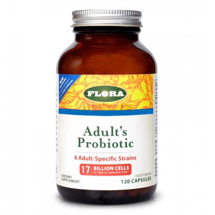 Flora Adult's Probiotic, 17 billion cells, 120 capsules