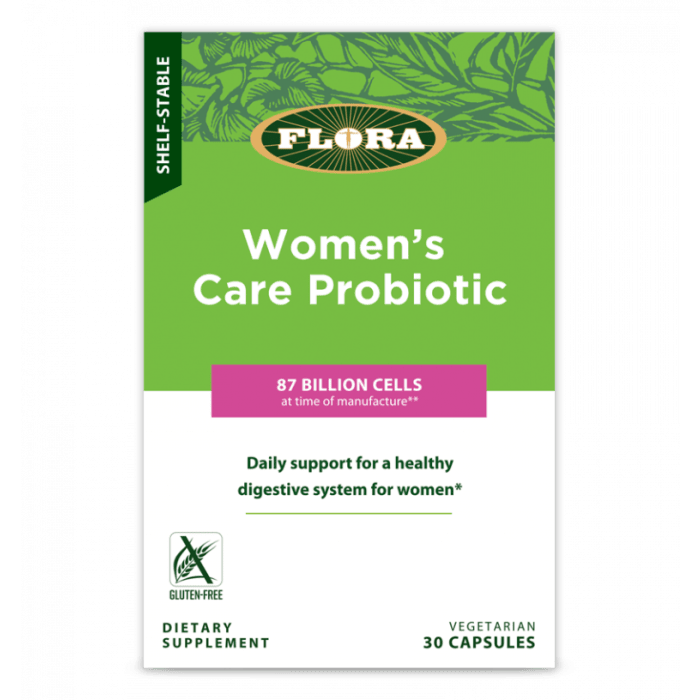 Flora Women's Care Probiotic, 87 billion cells, 30 capsules