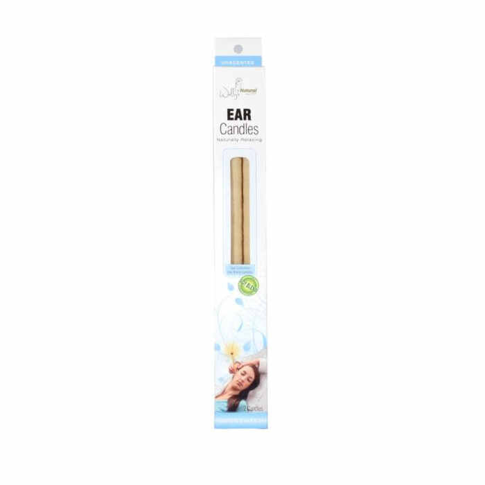 Wally's Natural Unscented Soy Ear Candles, 4 pk.