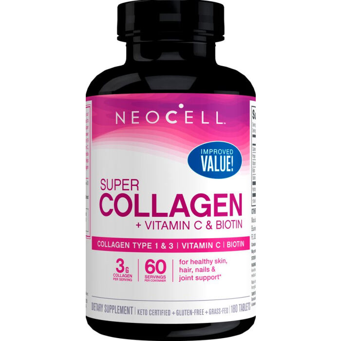 NeoCell Super Collagen C, 180 Tablets