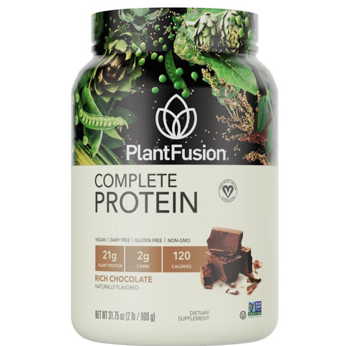 PlantFusion Complete Protein, Rich Chocolate Flavor, 2 lb.