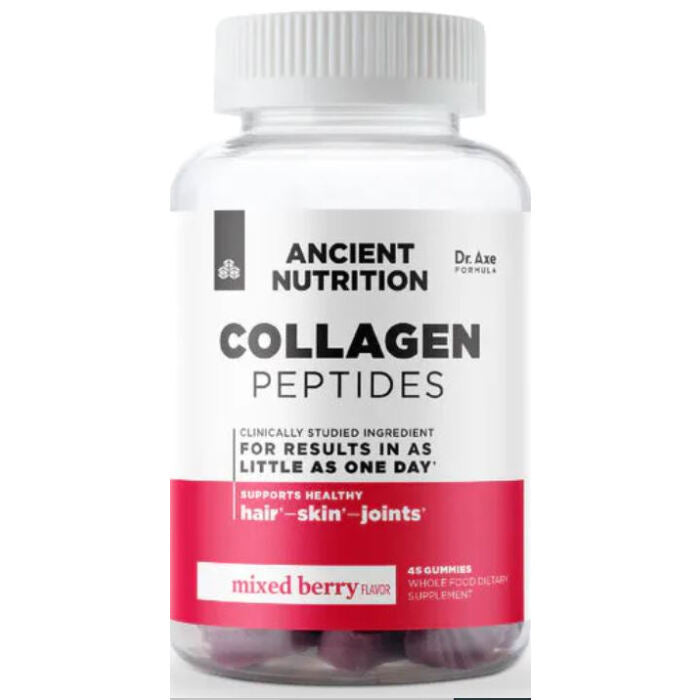 Ancient Nutrition Vegetarian Collagen Peptide Gummies, 45 Gummies