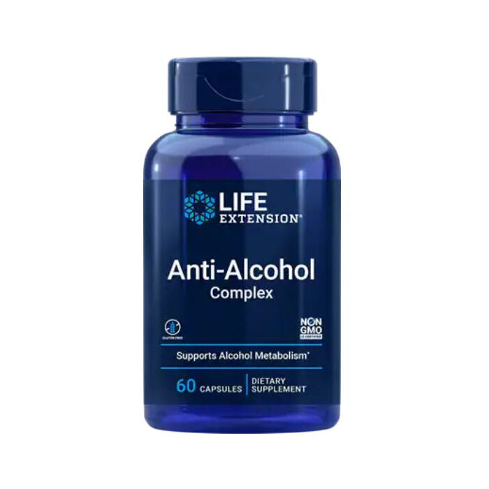 Life Extension Anti-Alcohol Complex, 60 Capsules