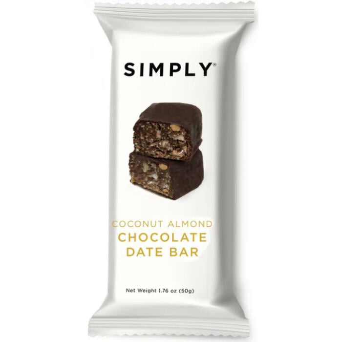 Simply Coconut Almond Chocolate Date Bar, 1.76 oz.