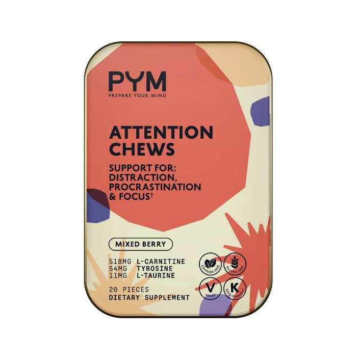 PYM Attention Chews, 20 count