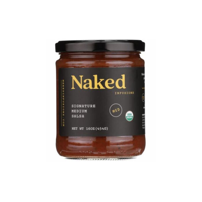 Naked Infusions Signature Medium Salsa, 16oz.