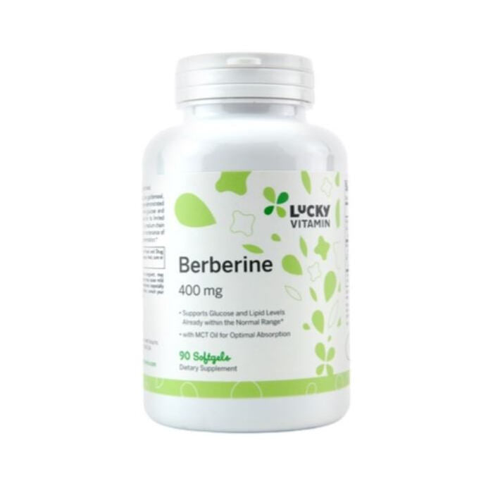 LuckyVitamin Berberine, 90 Softgels