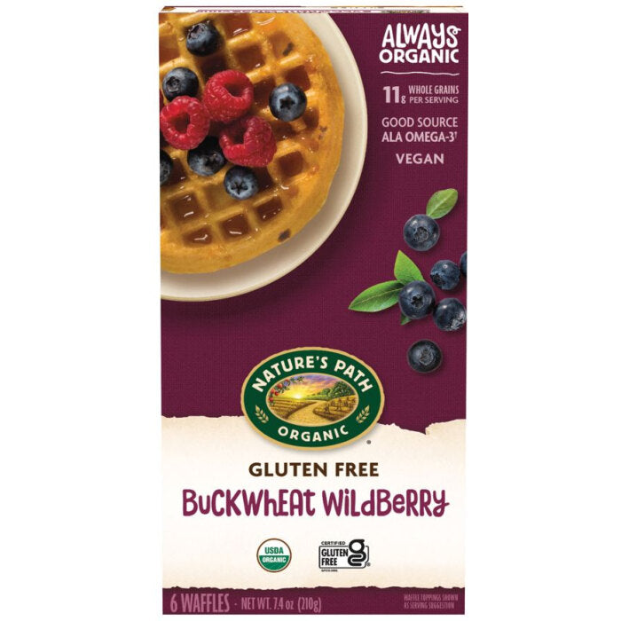 Nature's Path Buckwheat Wildberry Waffle, 7.5 oz.