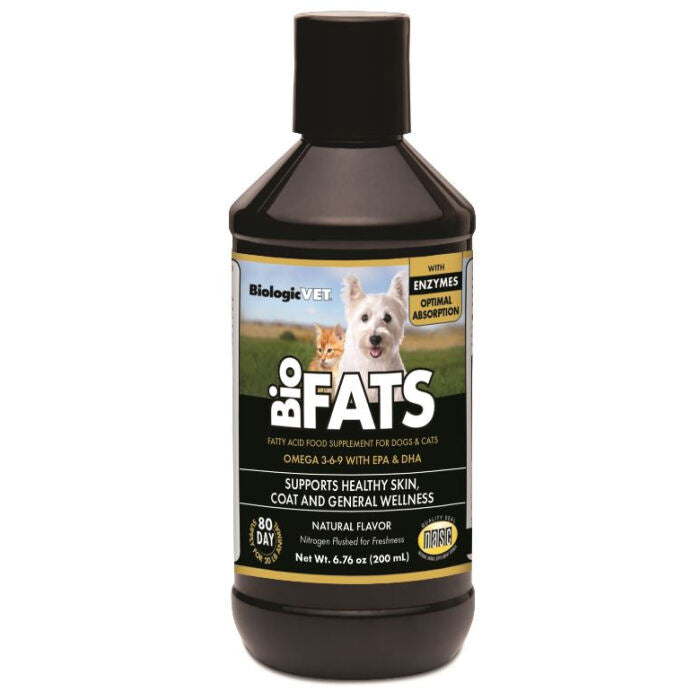 BiologicVet BioFATS 3 6 9 with EPA + DHA, 6.76 oz.