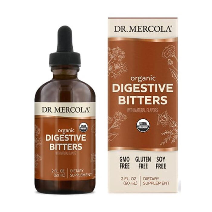 Dr. Mercola Organic Digestive Bitters, 30 Servings