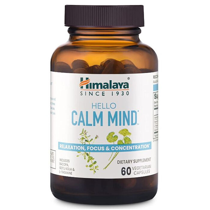 Himalaya Hello Calm Mind, 60 Vegetarian Capsules