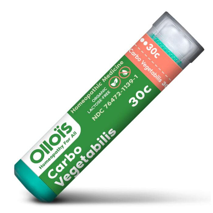 Olloïs Carbo Vegetabilis 30C, 80 pellets