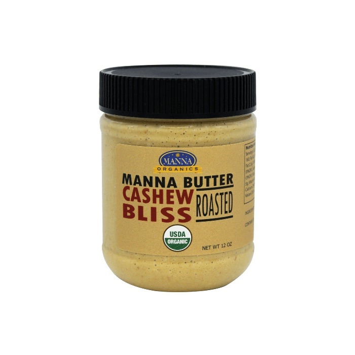 Manna Organics Roasted Cashew Bliss Butter, 12 oz.