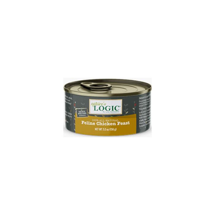 Nature's Logic Feline Chicken Feast, 5.5 oz.