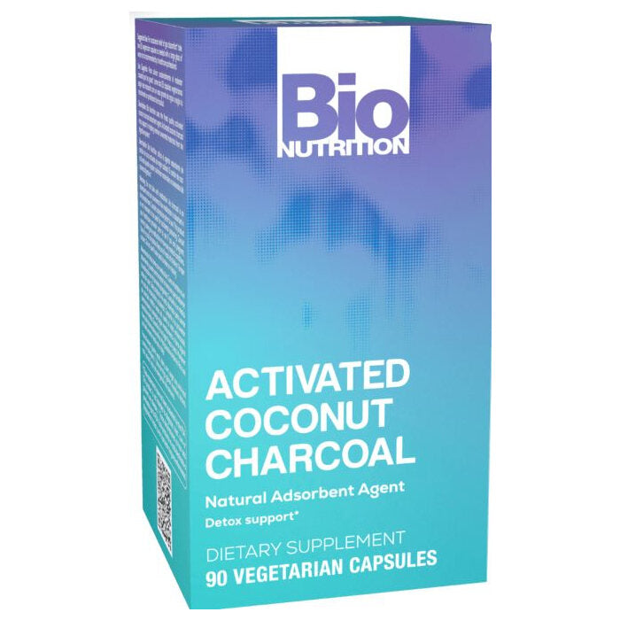 Bio Nutrition Activated Coconut Charcoal, 90 capsules