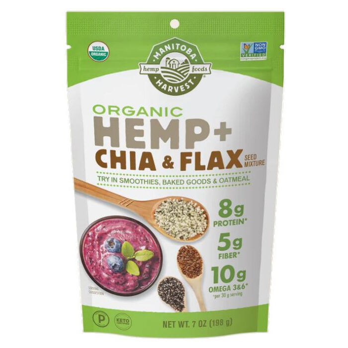 Manitoba Harvest Hemp + Chia + Flax, 7 oz.