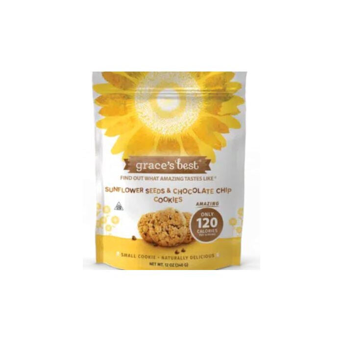 Grace's Best Sunflower Seed Chocolate Chip Cookies, 12 oz.