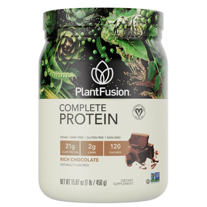 PlantFusion Complete Protein, Rich Chocolate Flavor, 1 lb.