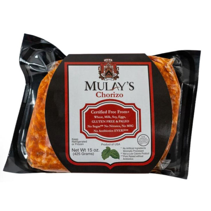 Mulay's Ground Chorizo Sausage, 16 oz.