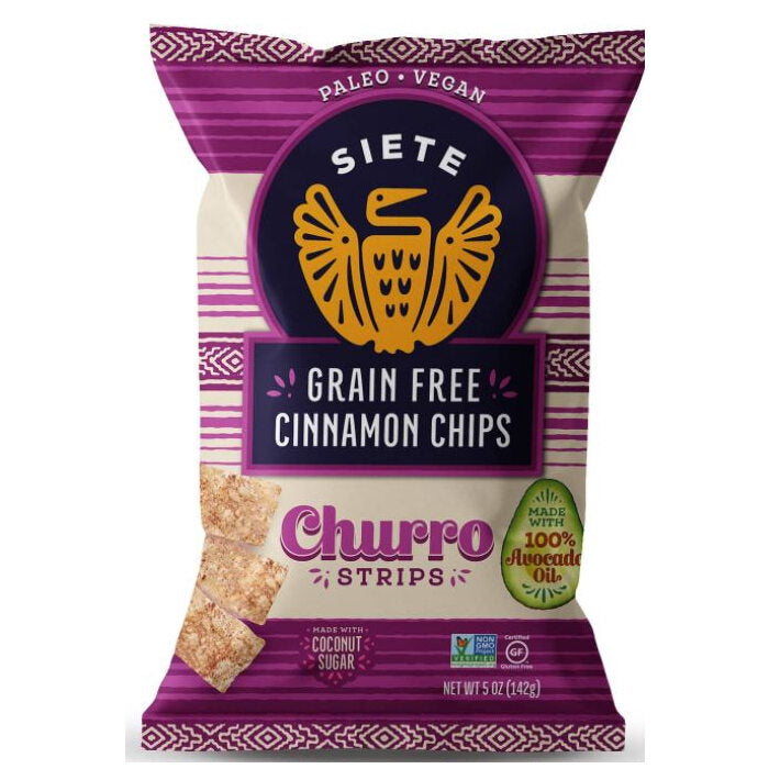 Siete Churros Strips, 5 oz.