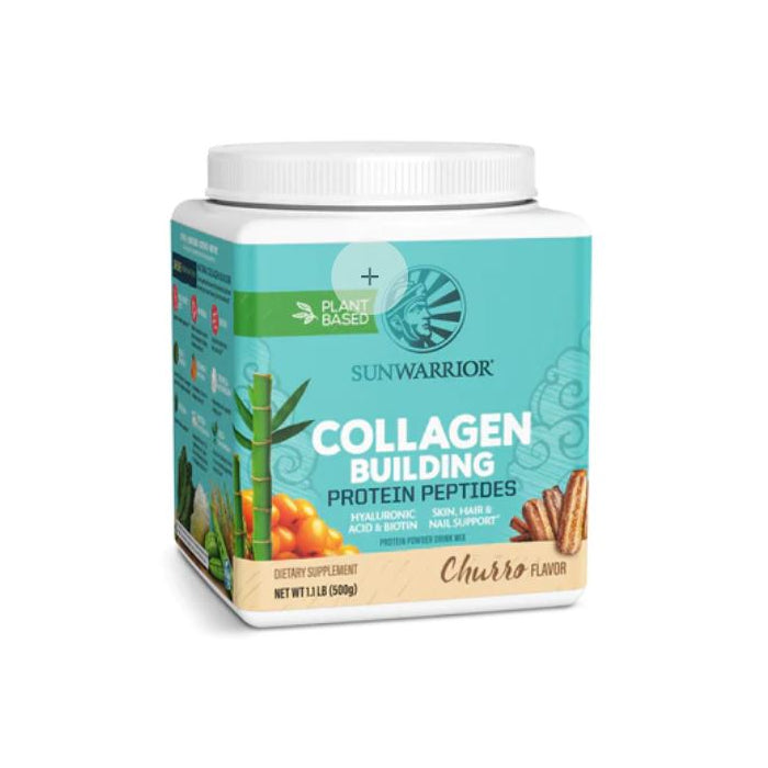 Sunwarrior Collagen Building Protein Peptides, Churro, 1.1 lbs.