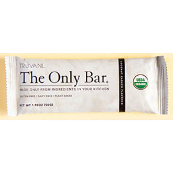 Truvani The Only Bar Coconut Cashew Bar, 1.76 oz.