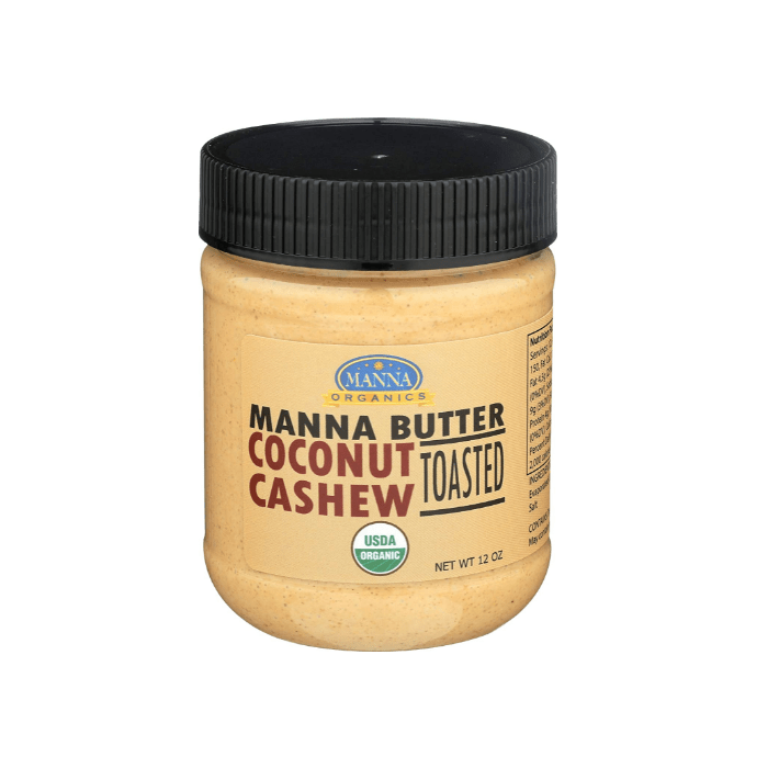 Manna Organics Toasted Coconut Cashew Butter, 12 oz.