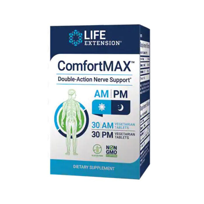 Life Extension ComfortMAX™, 30 AM/PM Vegetarian Tablets