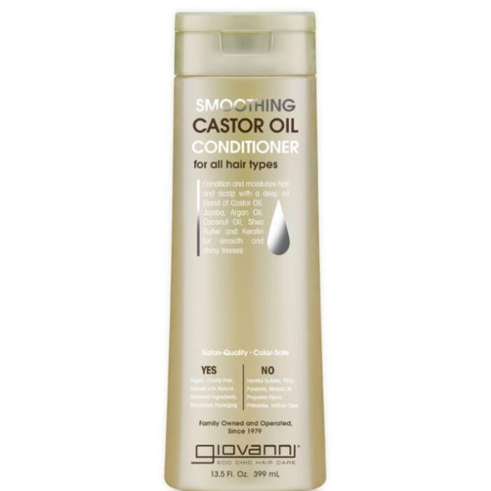 GIOVANNI Smoothing Castor Oil Conditioner, 13.5 oz.