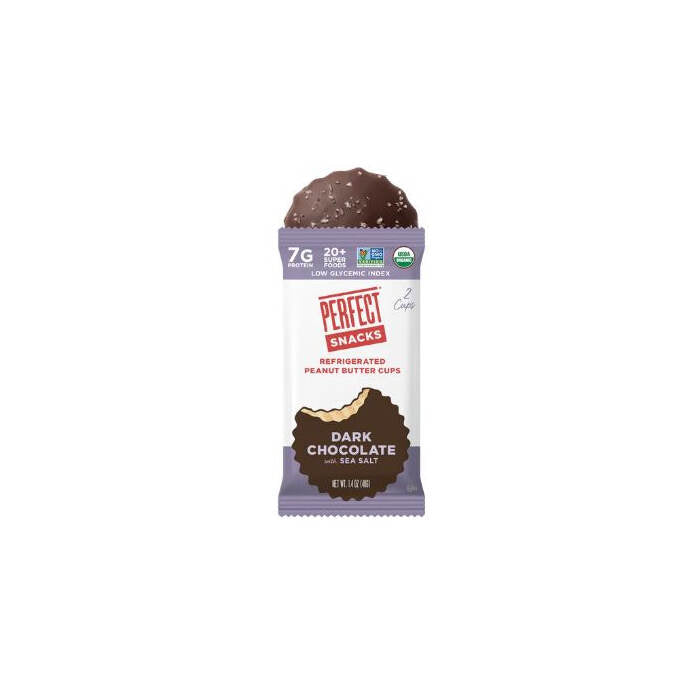 Perfect Bar Dark Chocolate Sea Salt Cups, 1.4 oz.