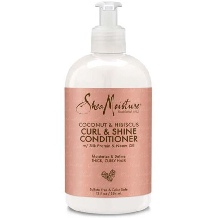 Shea Moisture Coconut & Hibiscus Curl & Shine Conditioner, 13 oz.