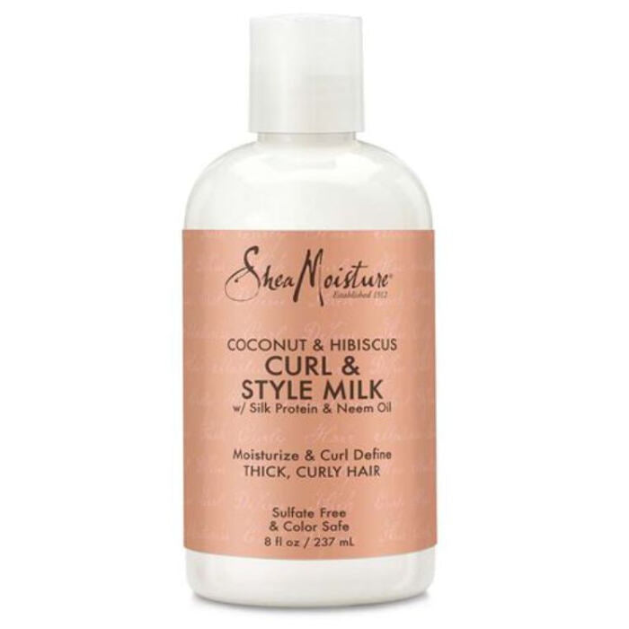 Shea Moisture Coconut & Hibiscus Curl & Style Milk, 8 oz.